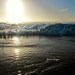Waves and Sunset at Pismo Beach California