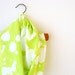 Neon Green Scarf Recycled T Shirt Scarf Infinity Scarf Womens Accessories Bleached