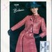 Vogue 1529 Vintage 1960s Balmain Designer Jacket, Blouse and Skirt Sewing Pattern With Label Size 12