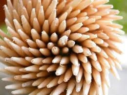 Packet of 25 Cinnamon Gourmet Flavored Toothpicks