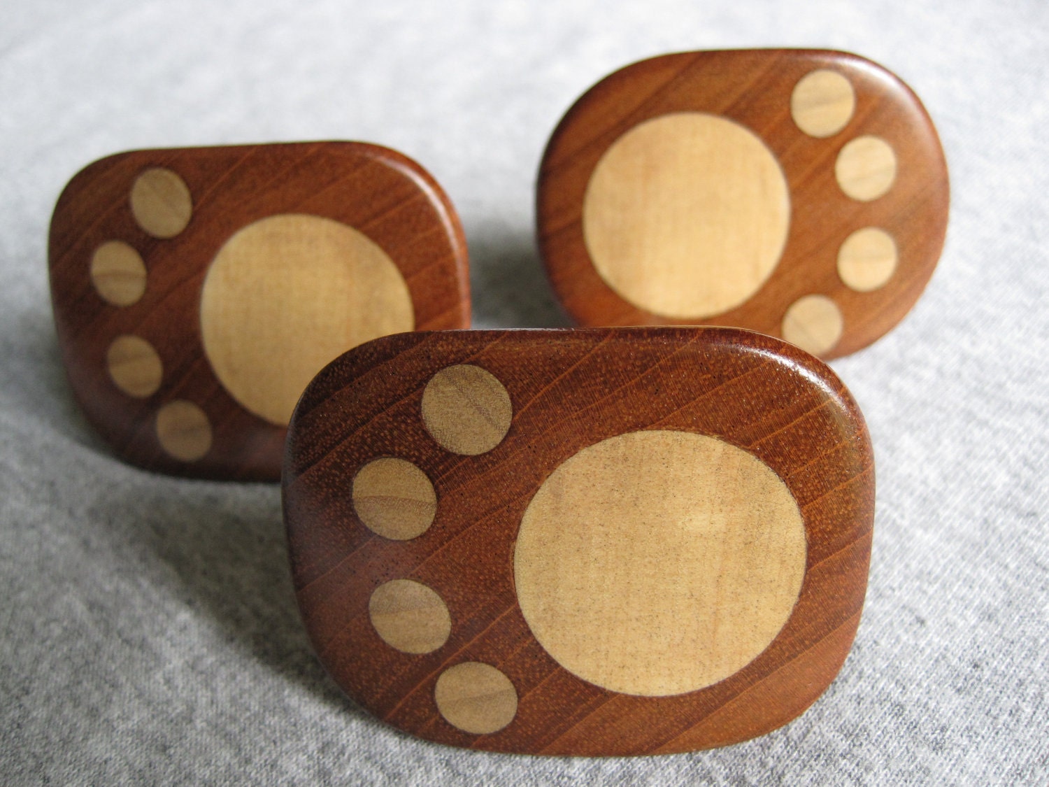 Paw Print Hair Barrette,