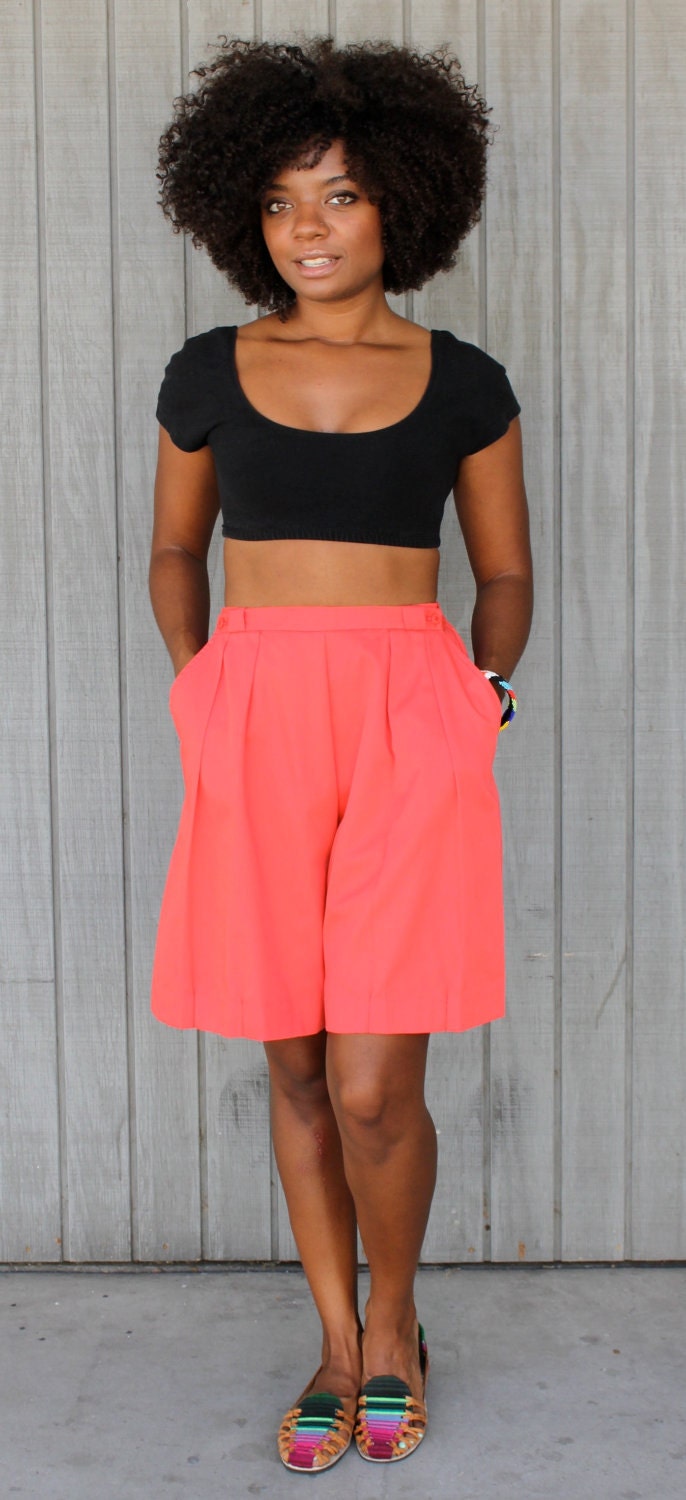 Better Than Ok Coral Shorts