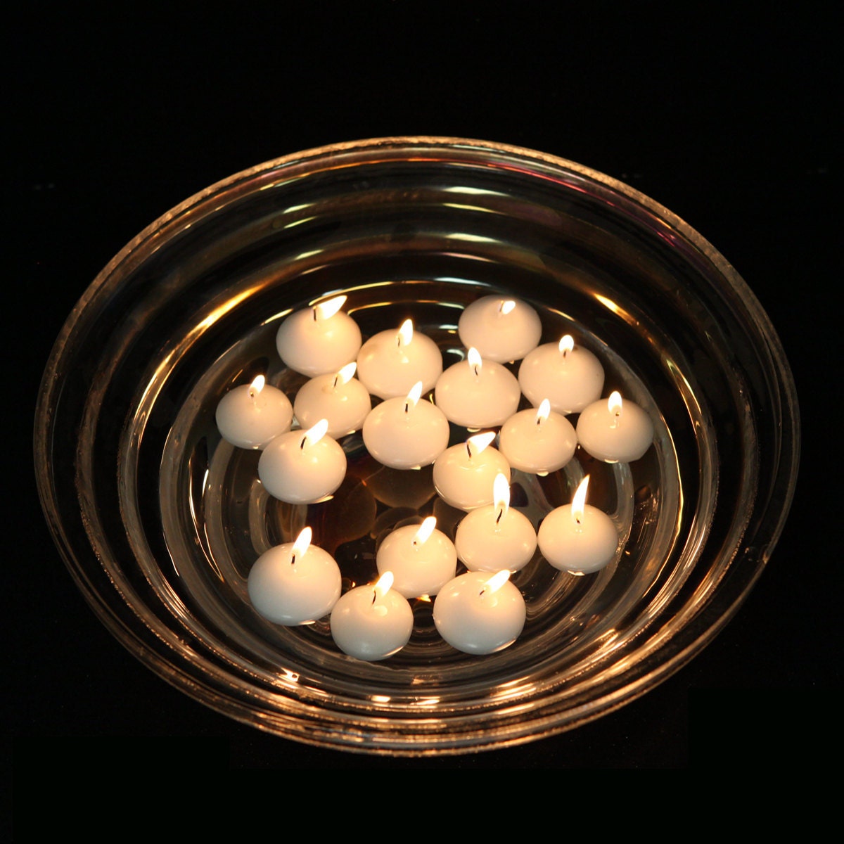 2" round floating candle disc floater wedding party events 50pcs White or Ivory Choose Your Color