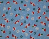 Fabric - Christmas Holiday Winter Season Fabric Yardage Prints - 100% Cotton Fabric Material Prints