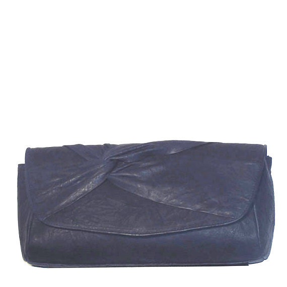 Charlie: Washed Lambskin Clutch