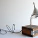 Constant Height. Handcrafted industrial desk lamp