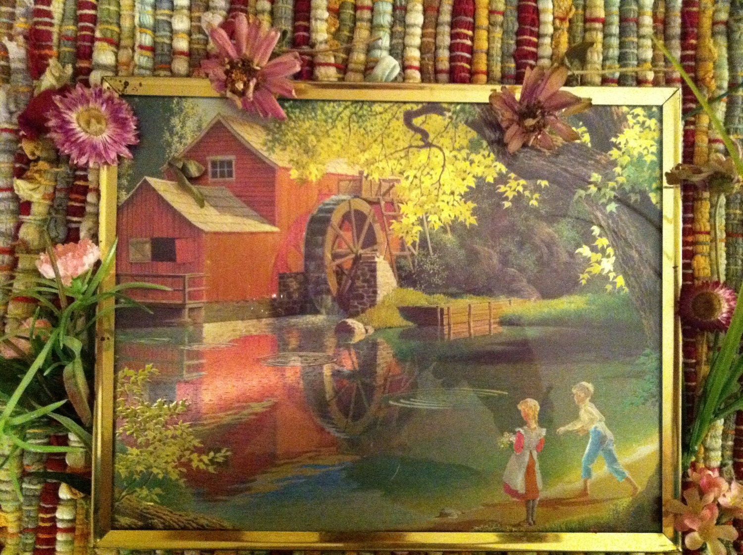 Items similar to Paul Detlefsen "Old Mill Stream" Print (Shiny) on Etsy