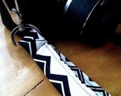 Chevron Stripe Camera/Keys Strap/Wristlet