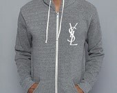 YSL logo Mens Hoodie Size X-Large