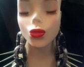 Run This City Chain Link Spikes Basketball Wives Earrings
