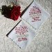 Set Of Two Women's Personalized Handkerchiefs