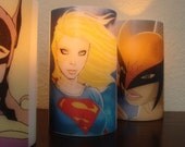 Super Girl Candle - Flameless Piller Candle with Timer - Home Party Decor Il_170x135