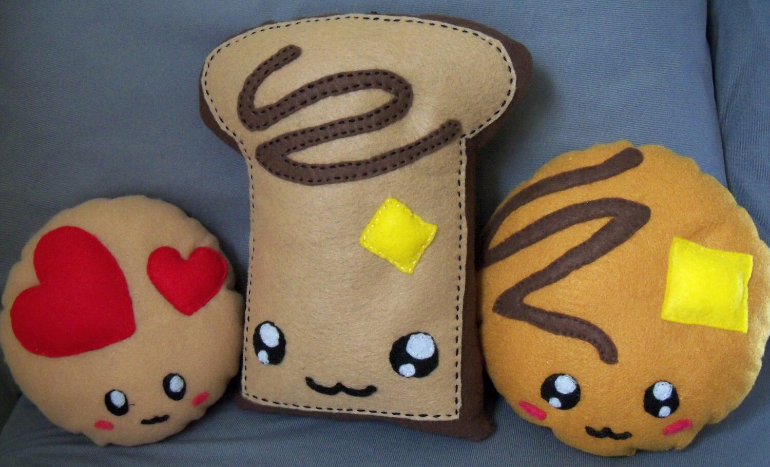 pancake plush toy