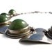 Vintage Necklace Taxco Mexico Sterling Silver and Cabachon Agate Designer Jewellery 17 sections