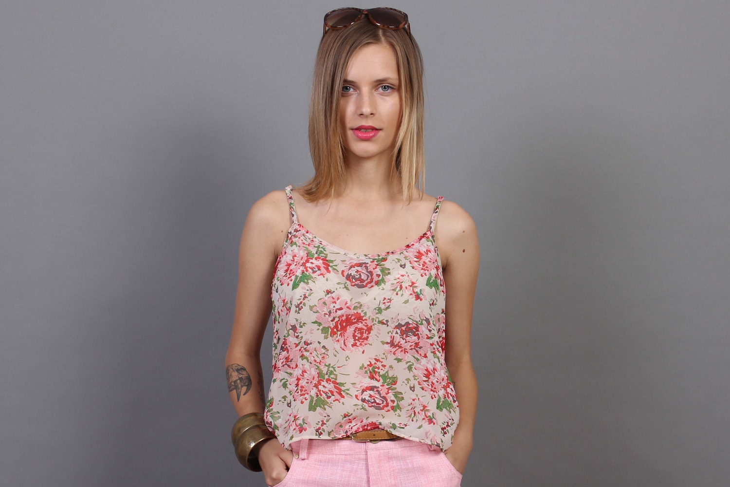 Floral Spring Tank Top
