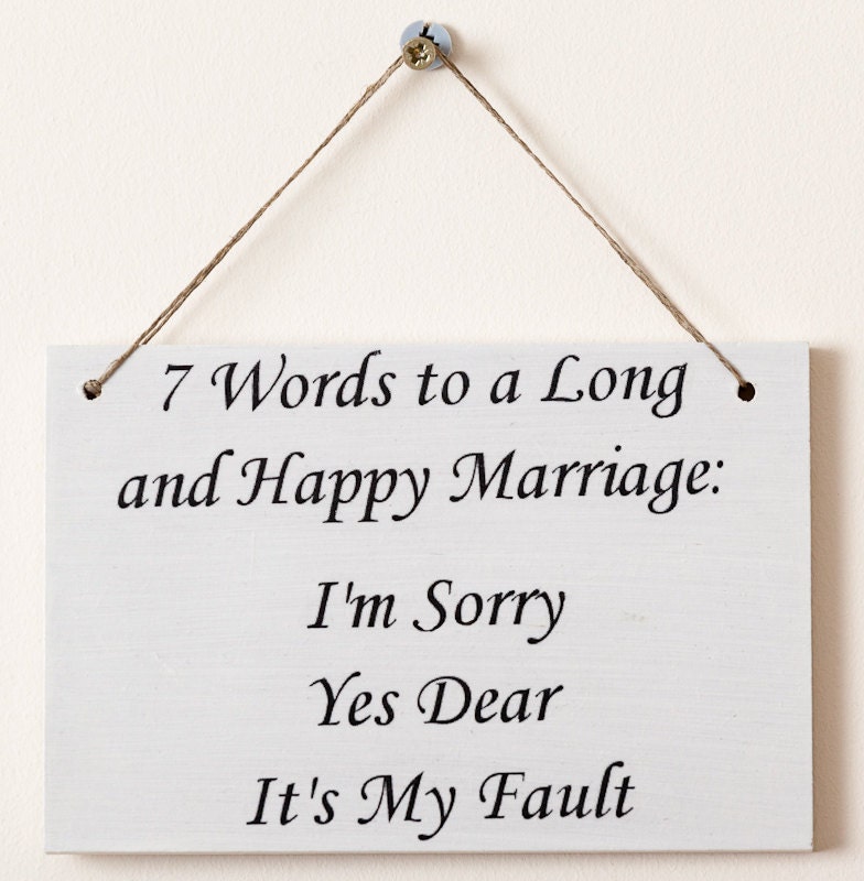 Happy Marriage - Door Hanger