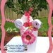 cupcake baby shower popcorn box decoration or gift for mom to be