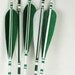 As Seen at West Elm  Forest Woodland Arrows Home Decor Hunter Green Holiday Green Holly