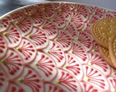 Red Fan Dish