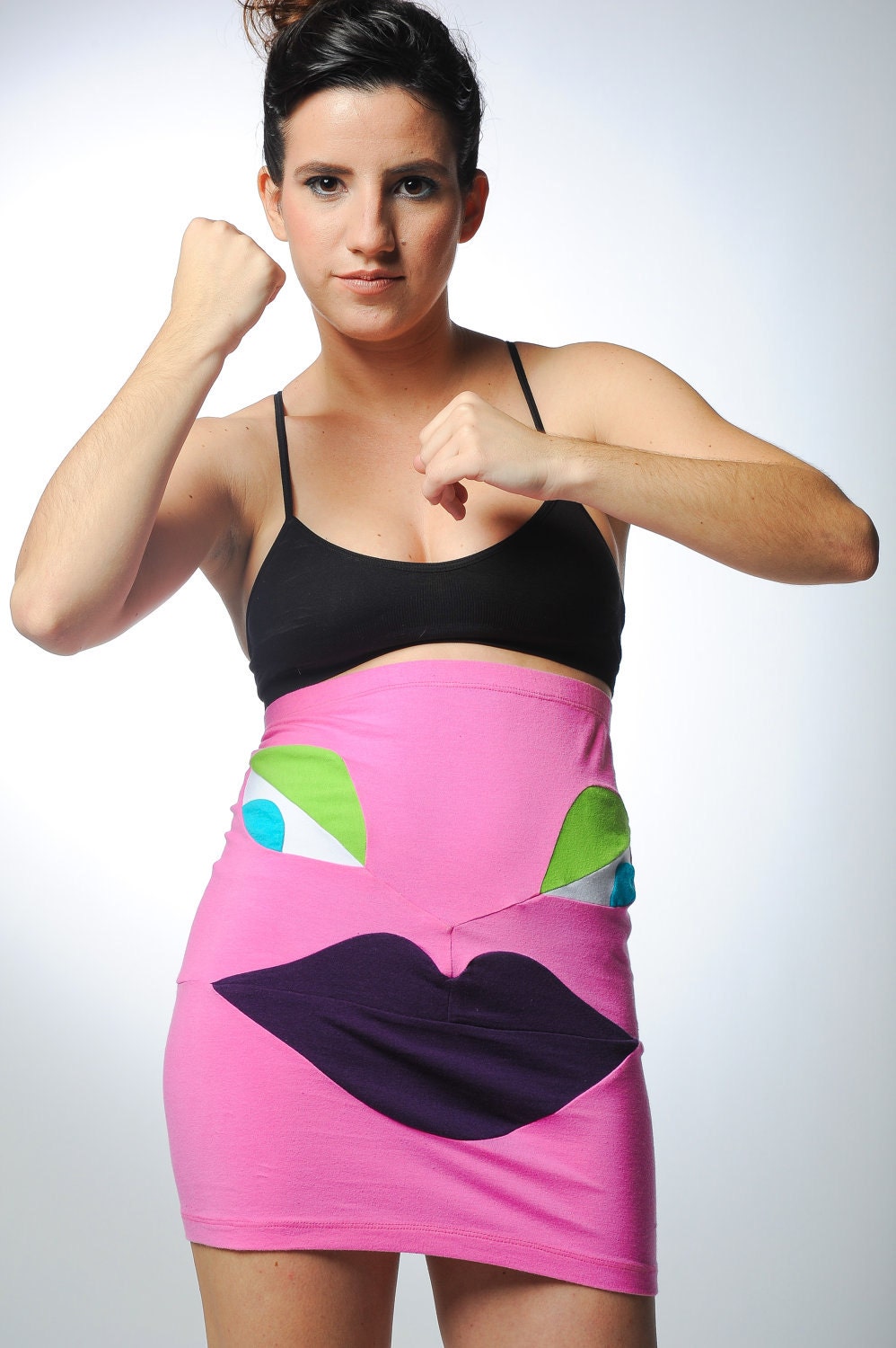 BITCH FACE high waisted mini, tube top, or true waist skirt