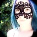 Tatted Lace Mask - As The World Falls Down