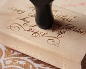Custom Calligraphy Stamp - Extra Large