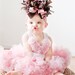 Pink and Brown Over the Top Boutique BOW