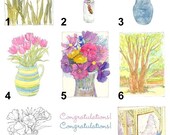Cards - Choose Any Four - FREE USA Shipping