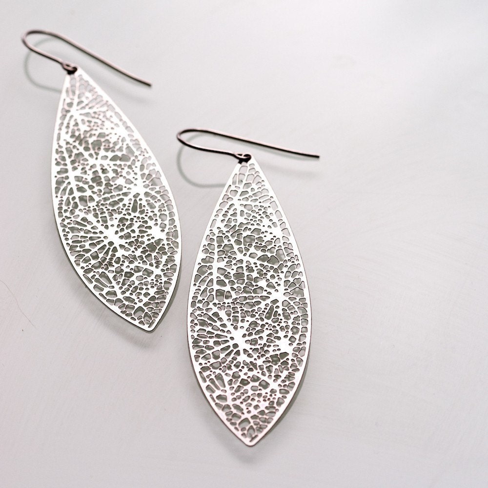 root earrings
