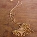 Radiolaria Pendant (gold)