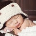 newborn aviator beanie cap