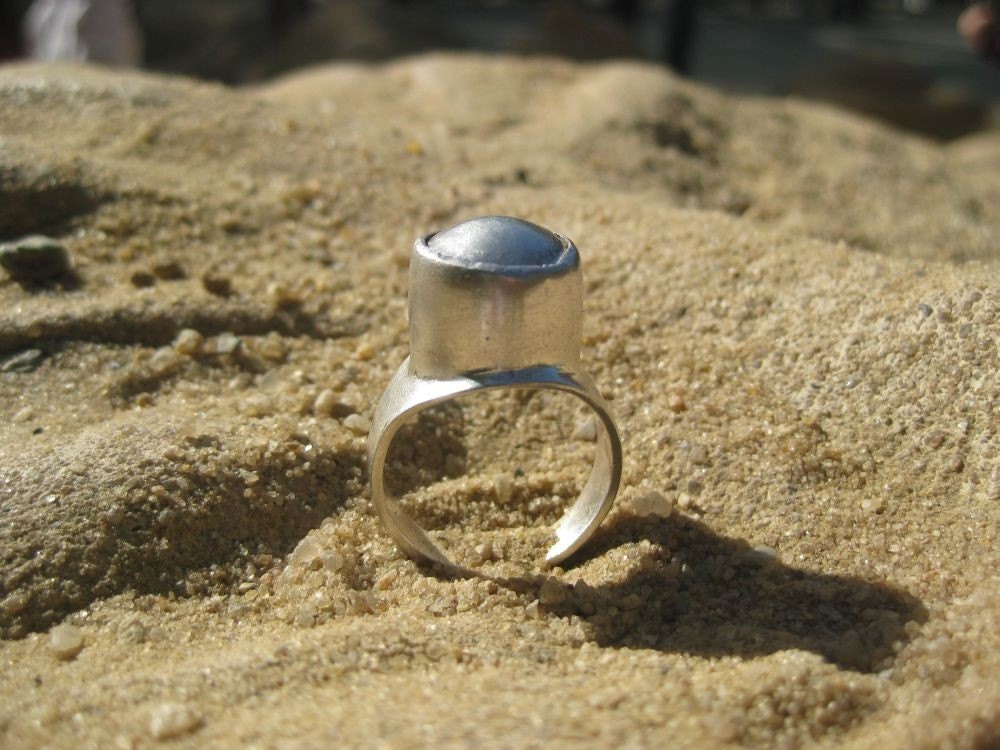 Gris-Gris Amulet Silver Ring