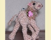 Sale Digital PDF Mini Camel Crochet Pattern by Peggytoes 3 Sizes KeyChain BackPack Purse Clip-On Toy Doll Ornament
