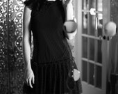 The Beautiful and the Damned Black Tulle Party Dress MADE TO ORDER Black or Ivory