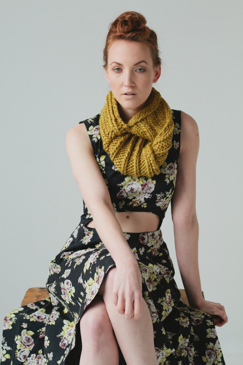 Snail Twist Cowl PDF Pattern