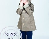 Fair Weather Jacket PDF EPATTERN for child sizes 2 to 4