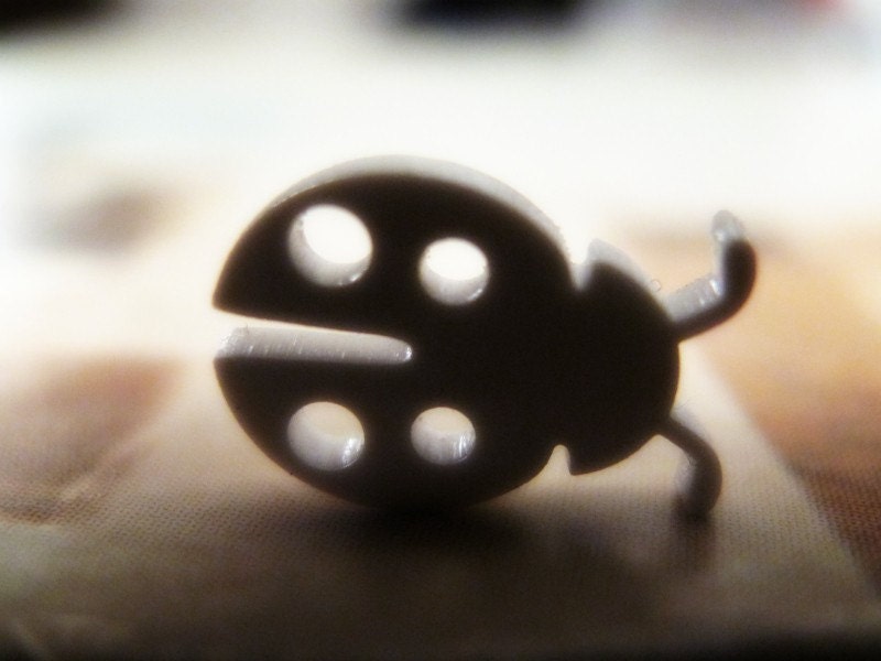 Ladybug Charm - Qty 5