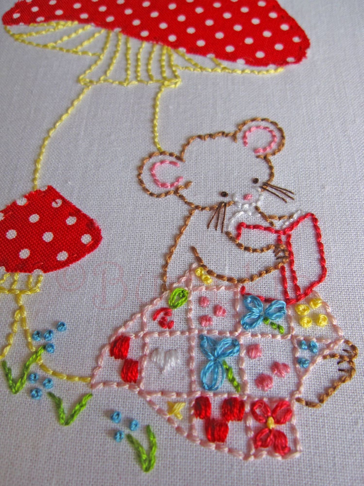 Sweet Stories Hand Embroidery PDF Pattern