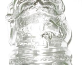 Kraft Santa Glass Jelly Jar from the 1990s