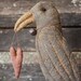 Primitive Folk Art Crow heart Make Do E-PATTERN