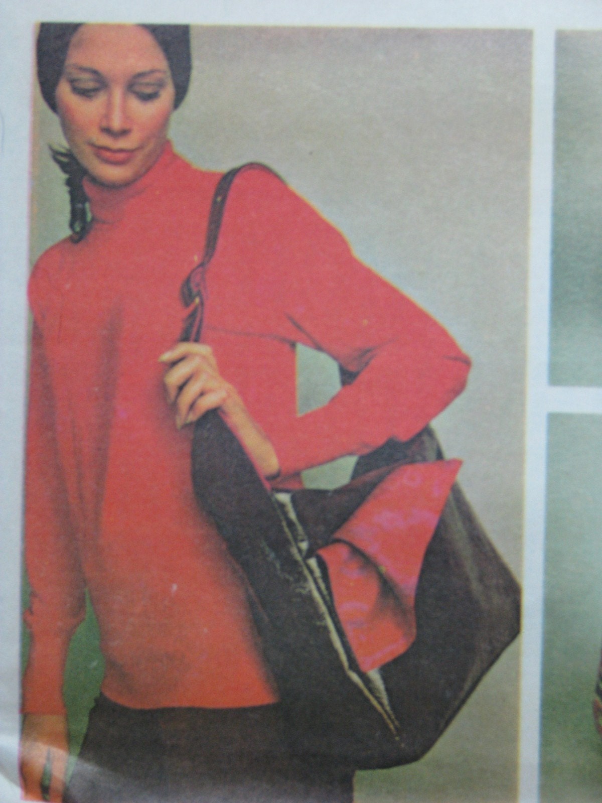 McCall's 2378, early 1970s shoulder bag