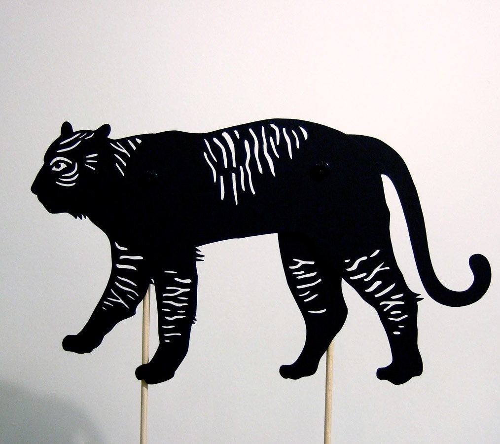 TIGER shadow puppet