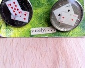 Men's Nickel Cufflinks Casino