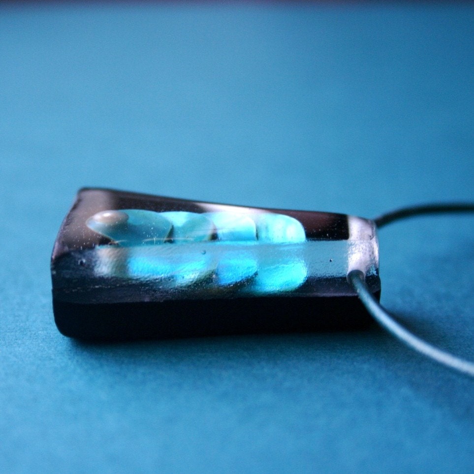 Mermaid - Resin Focal Pendant Necklace