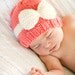 Ribbons and Bows Beanie - Knitting PATTERN - pdf format for ages newborn to adult