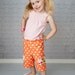 Cargo Shorts Sewing Pattern for Boys and Girls - PDF Pattern Sizes 2 through 8