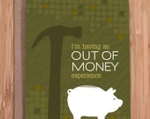 funny cards / out of money card