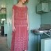 Music Box Girl HEAVY Beaded 20's Gown stunning Great Gatsby