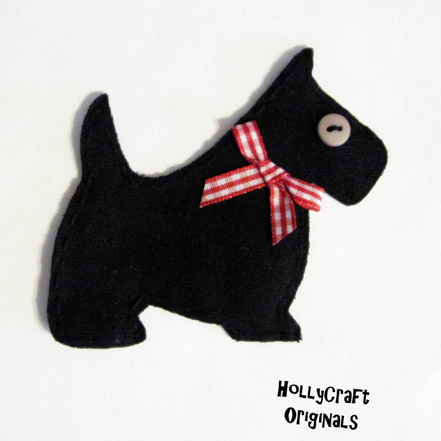 Scottie Dog Applique, Scrapbooking Embellishment, Fabric Scottie Dog, Dog applique, Scottie Dog, Dog Custom Made For YouMade to Order