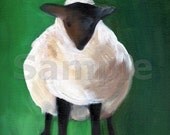 Black Faced Sheep - Matted